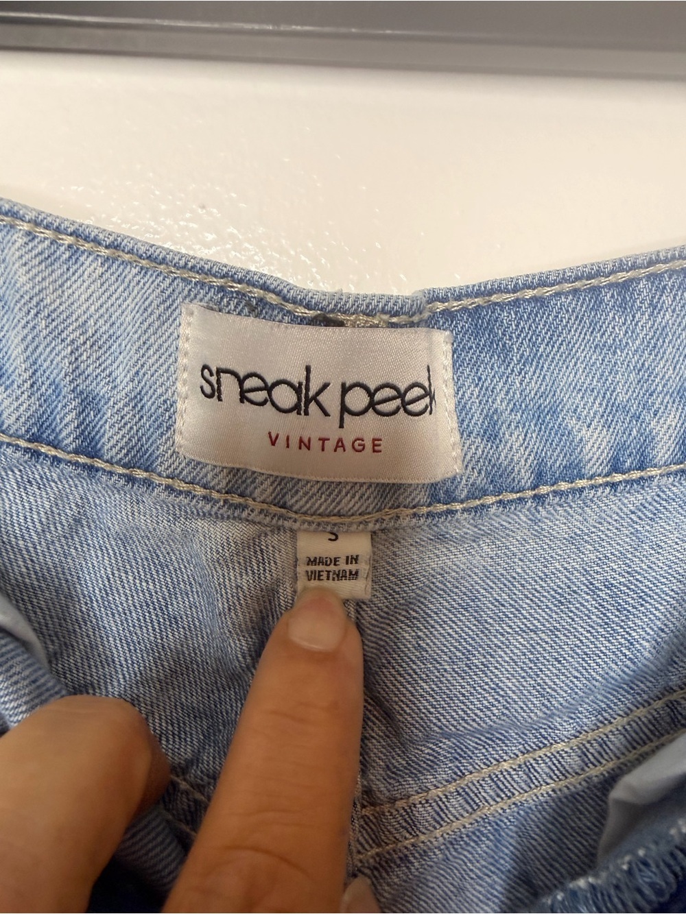Sneak Peek Light Wash Denim Women's Jeans